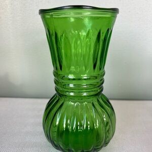 Vintage Indiana Glass Illusions Pattern – Ribbed Glass with Triple Rings